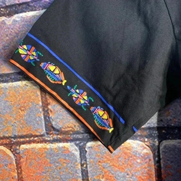 Vintage Option Graphic T-Shirt Fish  Black Medium - Picture 3 of 7